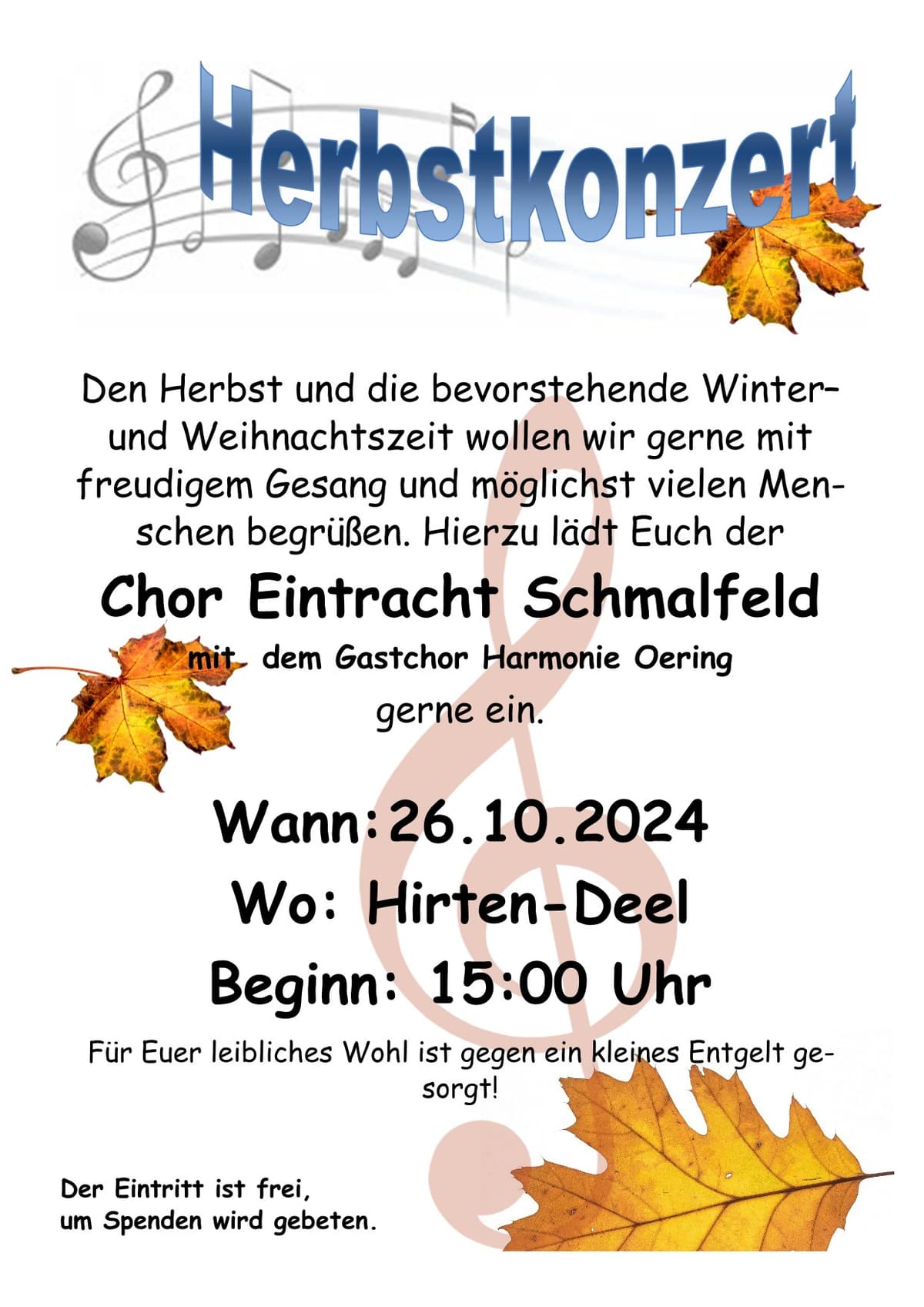 Herbstkonzert GES