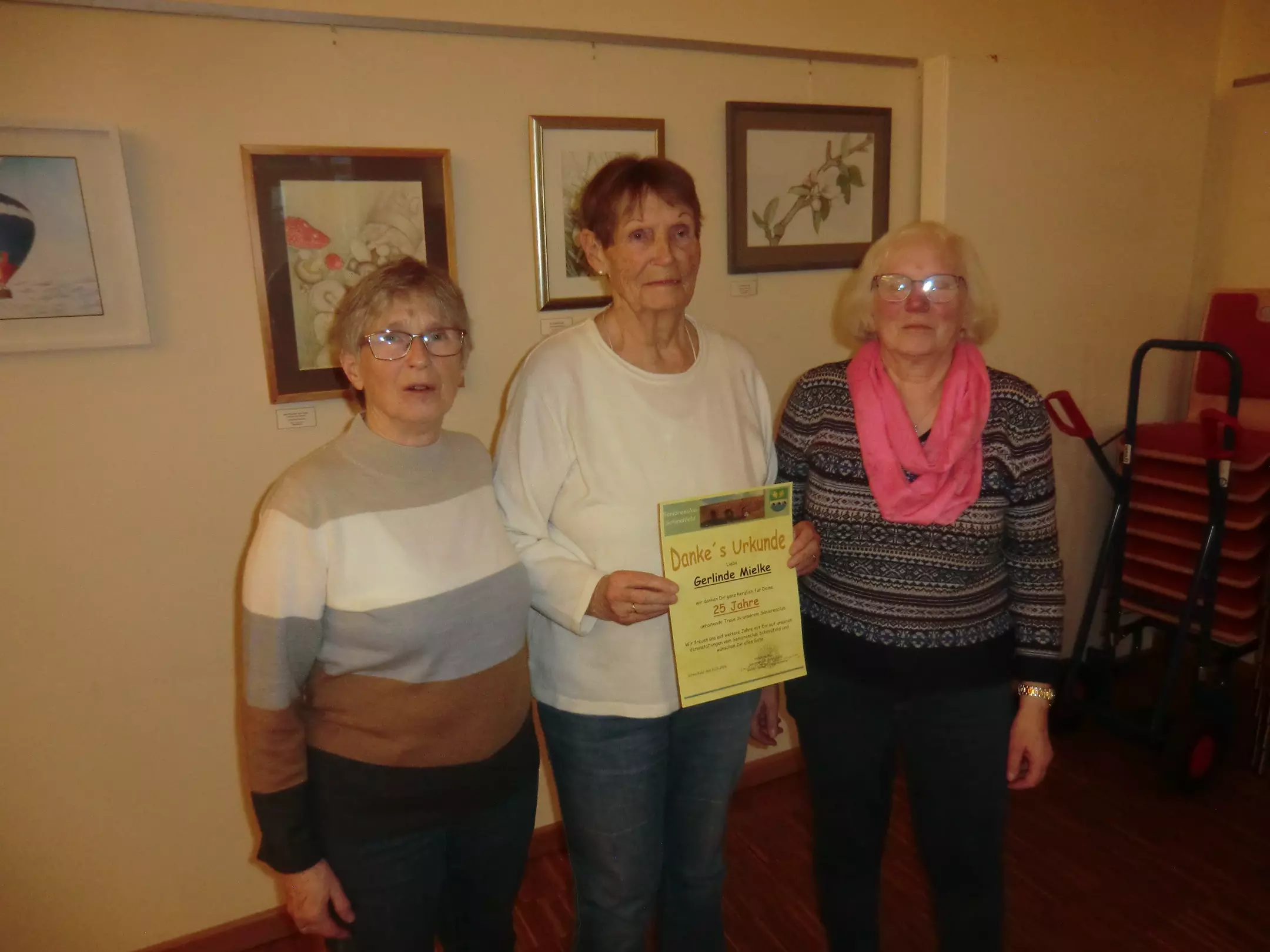 Gerlinde wird geehrt